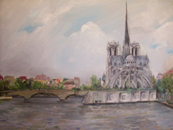 Notre Dame Cathedral, Paris France